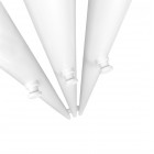 Oltens Stang grzejnik łazienkowy 180x15 cm biały połysk 55011000