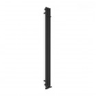 Oltens Stang grzejnik łazienkowy 180x15 cm czarny mat 55011300