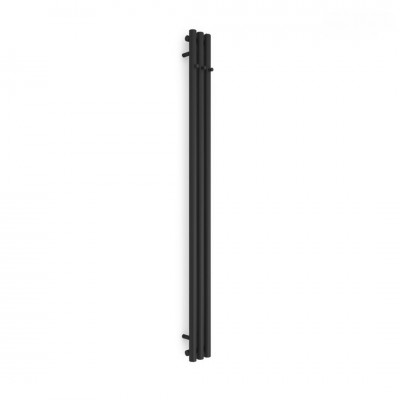 Oltens Stang grzejnik łazienkowy 180x15 cm czarny mat 55011300