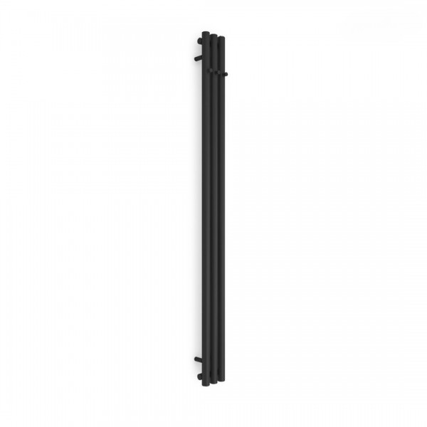 Oltens Stang grzejnik łazienkowy 180x15 cm czarny mat 55011300