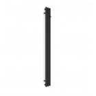 Oltens Stang grzejnik łazienkowy 180x15 cm czarny mat 55011300