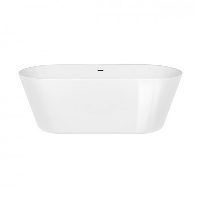Oltens Yrsa wanna wolnostojąca 150x75 cm owalna akrylowa biała 12022000