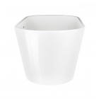 Oltens Yrsa wanna wolnostojąca 150x75 cm owalna akrylowa biała 12022000