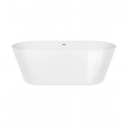 Oltens Yrsa wanna wolnostojąca 150x75 cm owalna akrylowa biała 12022000