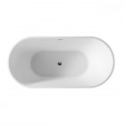 Oltens Yrsa wanna wolnostojąca 150x75 cm owalna akrylowa biała 12022000