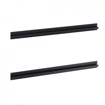 Roca Gap Pro uchwyty do szafki 80 cm czarny mat A817007485