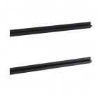 Roca Gap Pro uchwyty do szafki 80 cm czarny mat A817007485