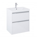 Roca Gap Pro zestaw łazienkowy 60 cm umywalka z szafką biały połysk A852049806