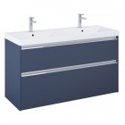 Roca Gap Pro zestaw łazienkowy 120 cm umywalka z szafką niebieski mat A852065538