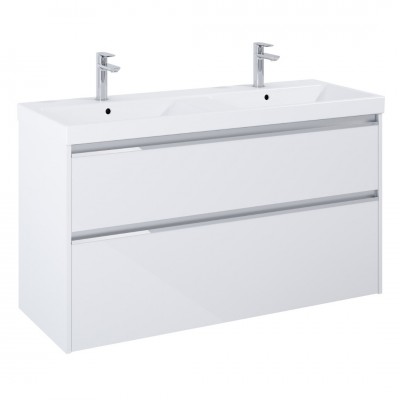 Roca Gap Pro zestaw łazienkowy 120 cm umywalka z szafką biały połysk A852065806