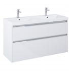 Roca Gap Pro zestaw łazienkowy 120 cm umywalka z szafką biały połysk A852065806