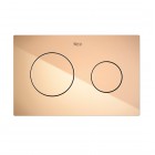 Roca przycisk spłukujący PL10 złoto różowe A8901890RG