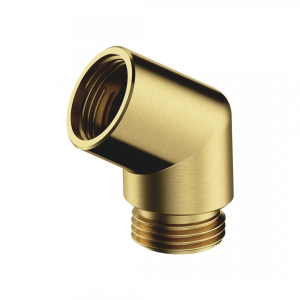 Omnires kolanko do słuchawki prysznicowej mosiądz szczotkowany T87BSB