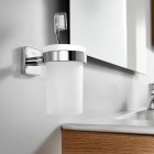 Roca Victoria kubek szkło/chrom A816681001