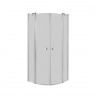 Roca Capital kabina prysznicowa półokrągła 90 cm AM4309012M