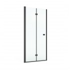 Roca Capital drzwi prysznicowe 80 cm czarny mat AM4508016M