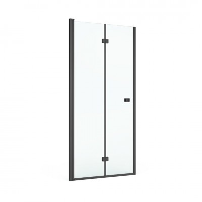 Roca Capital drzwi prysznicowe 90 cm czarny mat AM4509016M