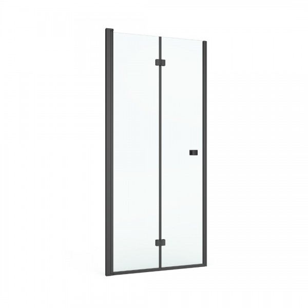 Roca Capital drzwi prysznicowe 90 cm czarny mat AM4509016M