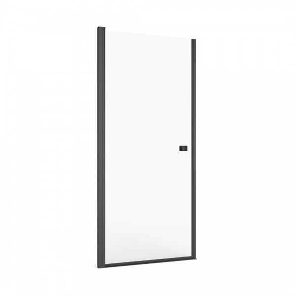 Roca Capital drzwi prysznicowe 80 cm czarny mat AM4708016M
