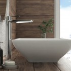 Deante Alpinia bateria umywalkowa stojąca wysoka chrom BGA_020K