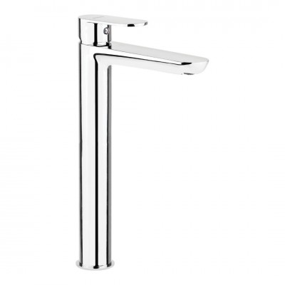 Deante Alpinia bateria umywalkowa stojąca wysoka chrom BGA_020K