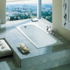 Roca Continental wanna prostokątna żeliwna 140x70 cm biała A212914001