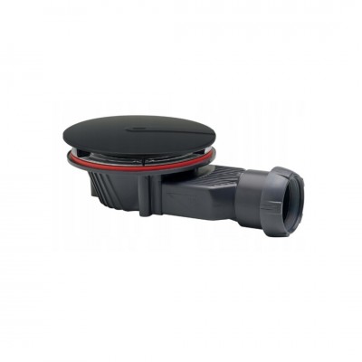 Schedpol syfon brodzikowy 90 mm niski czarny mat SDBD40WB Schedpol syfon brodzikowy 90 mm niski czarny mat SDBD40WB