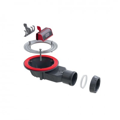 Schedpol syfon brodzikowy 90 mm niski bez pokrywy SDBD40WP