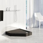 Schedpol Cameron Black brodzik pięciokątny 80x80 cm 3SP.C1PK-8080/C/ST