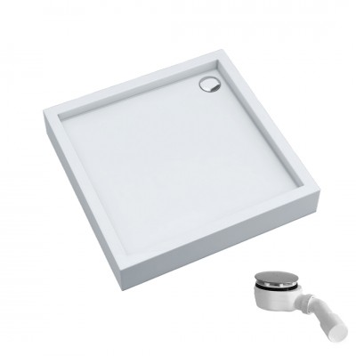 Schedpol Favory Plus brodzik kwadratowy 80x80 cm biały 3ST.F1K-8080 Schedpol Favory Plus brodzik kwadratowy 80x80 cm biały 3ST.F1K-8080