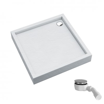 Schedpol Favory Plus brodzik kwadratowy 80x80 cm biały kamień 3ST.F1K-8080/B/ST Schedpol Favory Plus brodzik kwadratowy 80x80 cm biały kamień 3ST.F1K-8080/B/ST