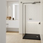 Schedpol Sharper Black Stone brodzik kwadratowy 80x80 cm 3S.S2K-8080/C/ST