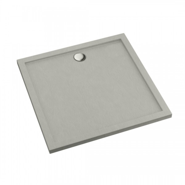 Schedpol Sharper Cement Stone brodzik kwadratowy 80x80 cm 3S.S2K-8080/CT/ST
