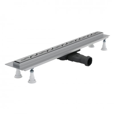 Schedpol Slight Line Low odpływ liniowy 60 cm z rusztem steel SOLSL-60035LOW