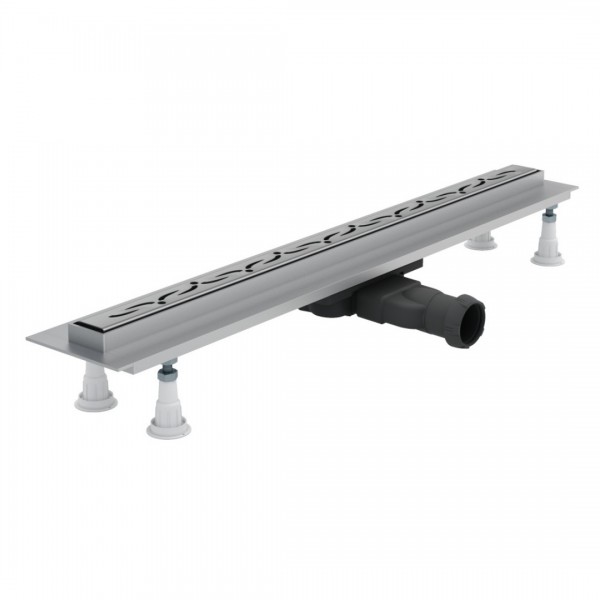Schedpol Slight Line Low odpływ liniowy 60 cm z rusztem steel SOLSL-60035LOW