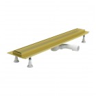 Schedpol Regular Line odpływ liniowy 60 cm z rusztem steel złoty mat SOLSTZ-60080