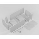 Schedpol nośnik styropianowy do wanny prostokątnej 140-180 cm o szerokości 70/75/80 cm 1.NU.LED-140180