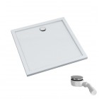 Schedpol Caspar New brodzik kwadratowy 80x80 cm biały 3.2830