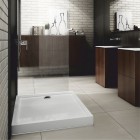 Schedpol Competia New brodzik kwadratowy 80x80 cm biały 3.4830