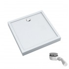 Schedpol Competia New brodzik kwadratowy 80x80 cm biały 3.4830