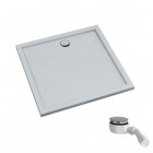 Schedpol Corrina New brodzik kwadratowy 80x80 cm biały 3.4930