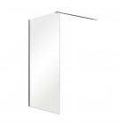 Besco Aveo ścianka wolnostojąca 110 cm Walk in AV-110-195-C