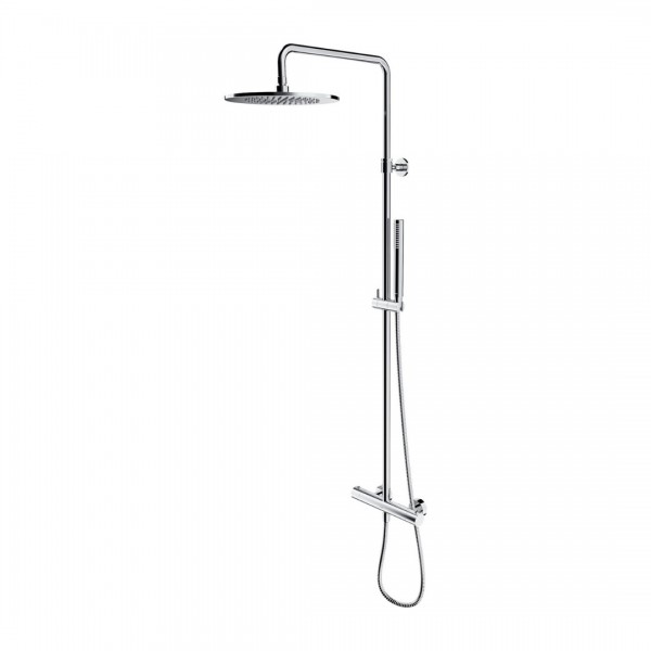 Omnires Y zestaw natryskowy termostatyczny deszczownica 25 cm chrom Y1244SUCR