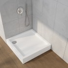 Schedpol Medium brodzik kwadratowy 80x80 cm biały 3.4730