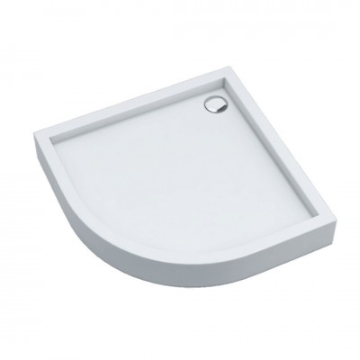 Schedpol Medium brodzik półokrągły 80x80 cm biały 3.4733