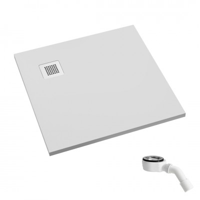 Schedpol Kalait Smooth White brodzik kwadratowy 100x100 cm 33102-M2