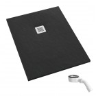 Schedpol Kalait Black Stone brodzik prostokątny 80x140 cm 33110/C/ST-M2