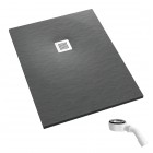 Schedpol Kalait Grey Stone brodzik prostokątny 70x90 cm 33133/S/ST-M2