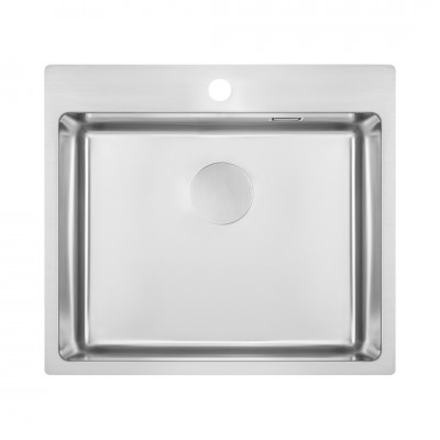 Deante Olfato zlewozmywak stalowy 55x50,5 cm satyna ZPO 010B