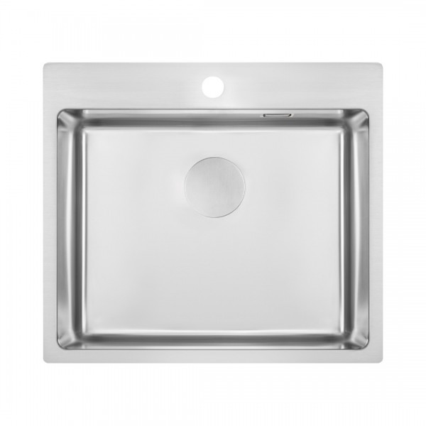 Deante Olfato zlewozmywak stalowy 55x50,5 cm satyna ZPO 010B